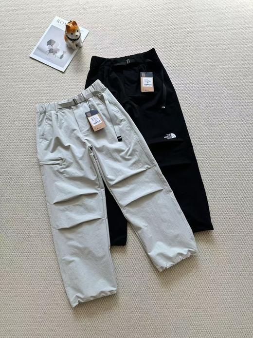 北缅情侣款休闲宽松伞兵长裤，采用经典65棉与35涤纶的混纺包芯氨纶斜纹纱卡材质 商品图0