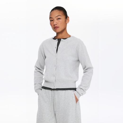 oneup全羊毛针织开衫 商品图2