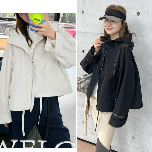 2509413   LU 女外套，25新款 休闲冲锋外套 商品图0