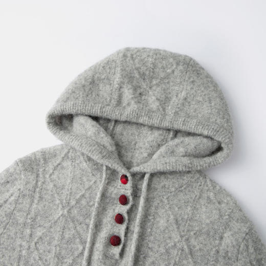 HERLIAN 2025秋冬新品连帽毛衫连衣裙 商品图2