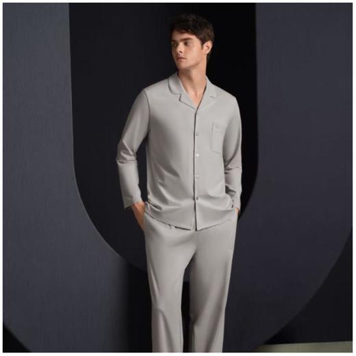 3楼安莉芳IVU 【A+暖意】男士秋冬家居服睡衣睡裤套装U LYO210 商品图2