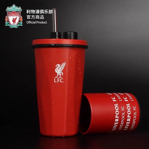 【官方正版】利物浦俱乐部 | 队徽红大容量保温吸管杯足球迷 商品图1