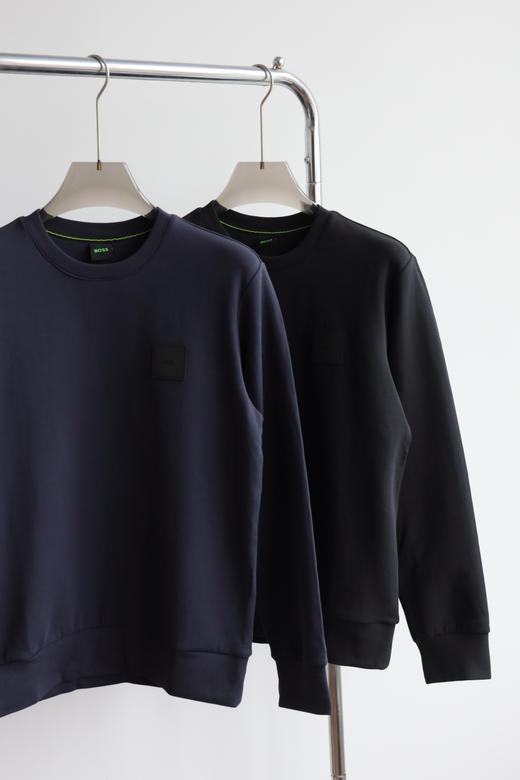 H.B 25秋季新款 太空棉 圆领套头卫衣 WY914 商品图3