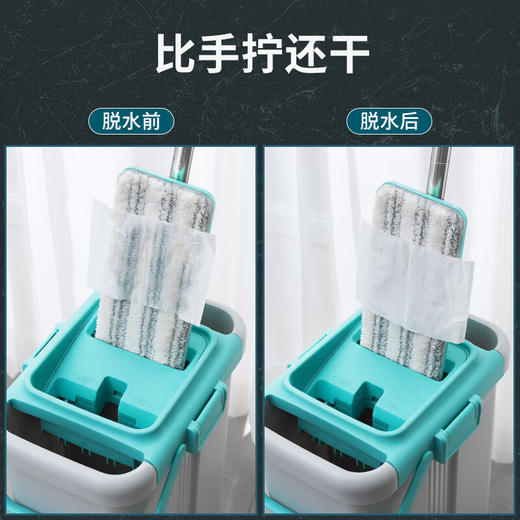 【一净刷拖把大号款】美丽雅家用免手洗挤水拖把 商品图5