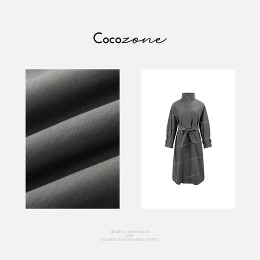 COCO ZONE 刘一一  “蔚山风衣”随性大气的松弛感外套 CD2A1871 商品图2