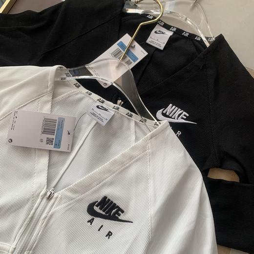 N&K女子修身V领拉链长袖针织衫秋季显瘦紧身鱼骨上衣 商品图13