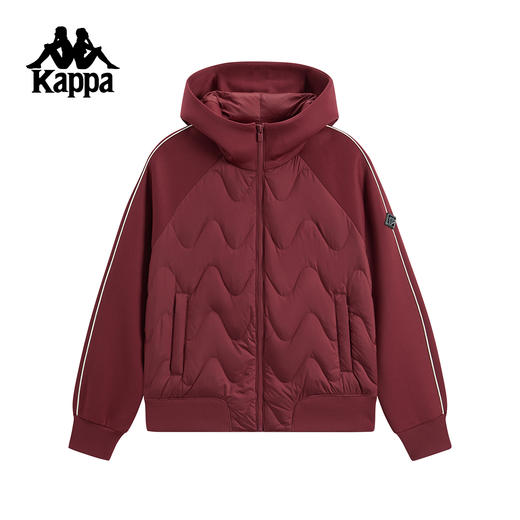 Kappa 运动羽绒服外套女2025新款冬季连帽保暖外套潮K0F82YY29 商品图1
