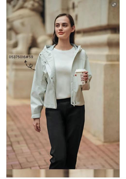 佐丹奴25年新款女装防泼水外套05375016 商品图0