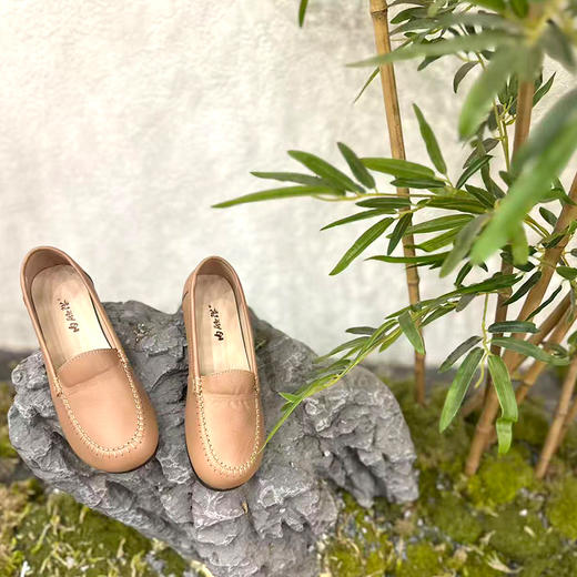 内联升女式牛皮休闲鞋4298C 商品图3