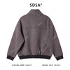 31066SDSA男士秋冬新款痞帅男装潮牌撞色贴袋拉链立领卫衣宽松百搭上衣 商品缩略图5