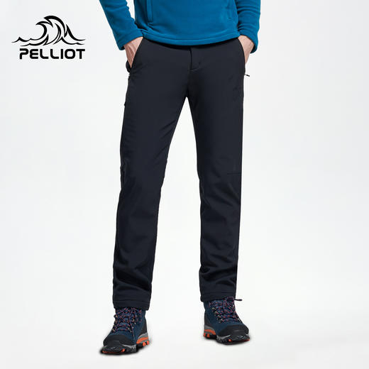 【风盾】伯希和软壳裤女款防风透气户外运动裤弹力舒适休闲长裤男 商品图0