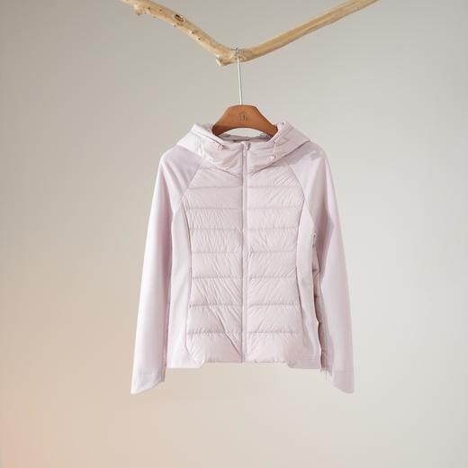 西子/彩虹巧克力800P鹅绒弹力修身轻量连帽羽绒服/WTYF0272 商品图3