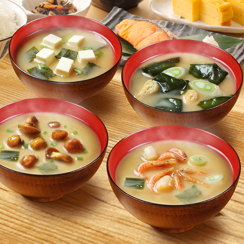 大森屋日式味噌汤山珍海味速食汤冻干蔬菜汤