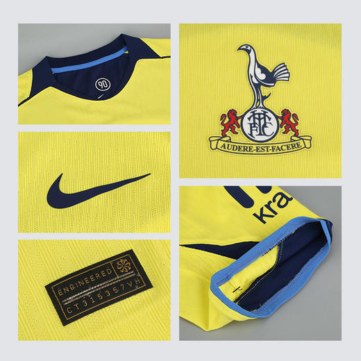 小李子NIKE耐克25-26赛季热刺球员版二客第三球衣成人HM3199-741 商品图3