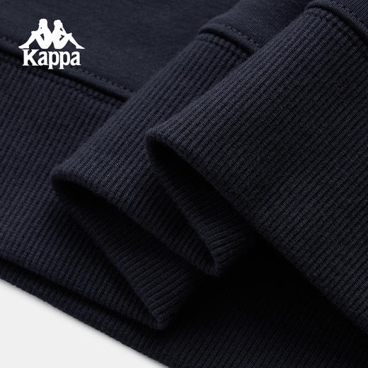 Kappa卡帕背靠背运动卫衣女2025新款秋季休闲圆领针织套头衫上衣K0F82WT05 商品图4