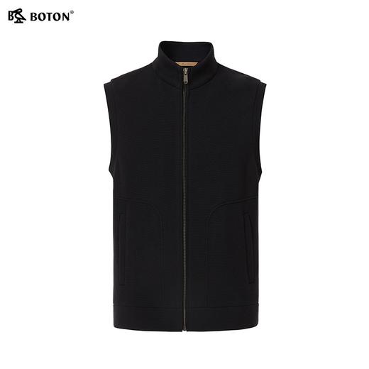 [气凝胶]波顿 男士春秋冬 立领马甲 针织肌理合身款MJ019324 商品图5