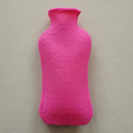 2000ml枕包款热水袋以及单面绒大号布套充水热水袋绒布袋超柔软 商品图1