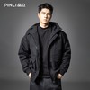 PINLI品立2025秋季新款潮牌连帽宽松夹克男士插肩袖休闲百搭外套GD253104002 商品缩略图0