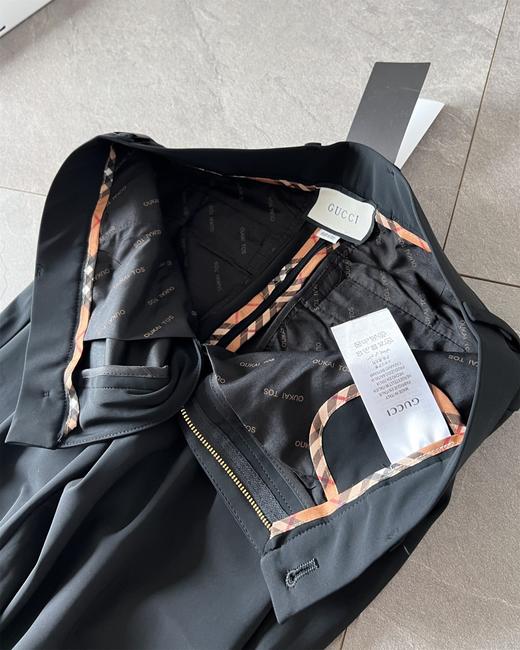 D092641小蜜蜂西装裤净版黑裤男士休闲厚款牛奶丝西裤 商品图12