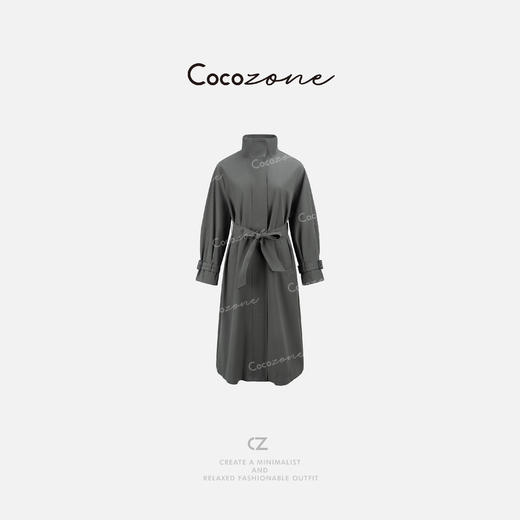 COCO ZONE 刘一一  “蔚山风衣”随性大气的松弛感外套 CD2A1871 商品图0