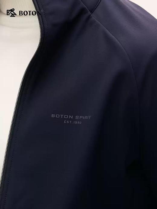 波顿男士 春秋冬夹克 软壳抓绒底 合身立领弹适挺括百搭款MJ015324 商品图3