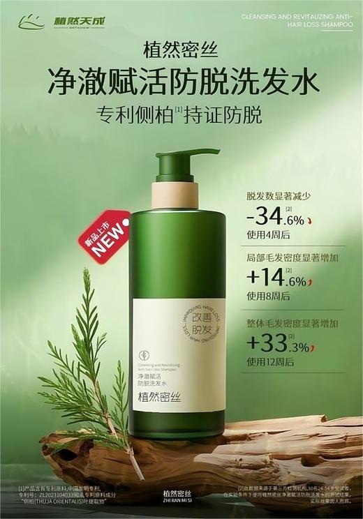 植然密丝净澈赋活防脱洗发水50g/300g/500ml
 商品图1