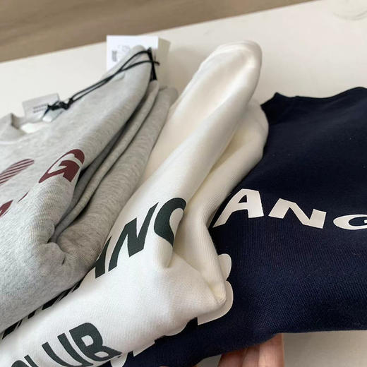 复古美式卫衣！ 高克重纯棉毛圈材质圆领卫衣情侣款！ 商品图3