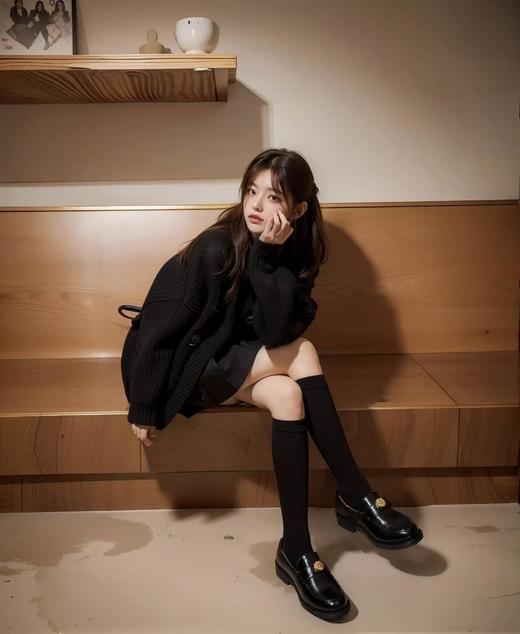 Opel真皮百搭山茶花乐福鞋 商品图9