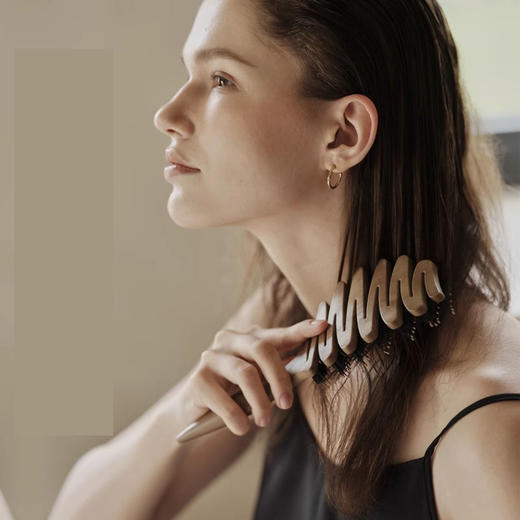 krramel 松塔梳猪鬃护发梳【该商品不支持用券】 商品图0