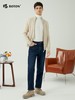 [绵羊毛]波顿男士秋冬 毛衣 拉链合身 柔暖美式休闲款MU735323 商品缩略图1