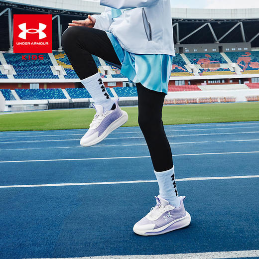 【正品直发】Under Armour安德玛儿童舒适运动科技跑鞋2511104/2511106超低折扣 商品图7