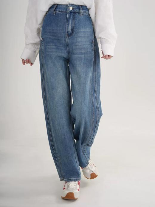 杨幂同款天丝软牛仔M*CO弯 刀牛仔裤 商品图4