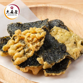 大森屋海苔天妇罗海苔香脆片日式休闲零食原味辣味芥末