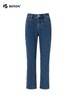 波顿女士秋冬哈伦牛仔裤复古肌理棉料修身藏肉显瘦款LE306323 商品缩略图4