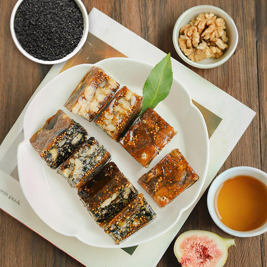 无花果原味/黑芝麻桑葚核桃派 商品图1