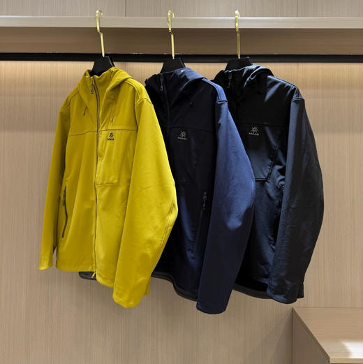 凯乐S男士三色加绒软壳冲锋衣925c07 商品图0