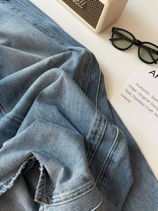 杨幂同款天丝软牛仔M*CO弯 刀牛仔裤 商品图12