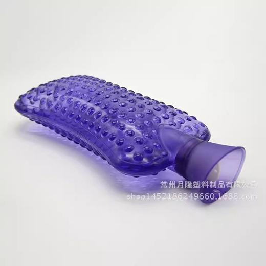 2000ml枕包款热水袋以及单面绒大号布套充水热水袋绒布袋超柔软 商品图3