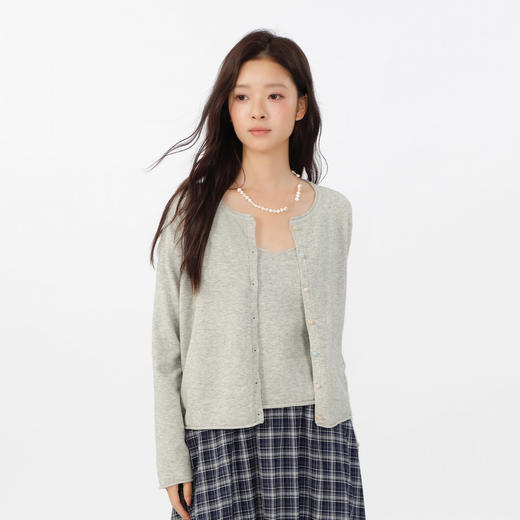 秋冬基本款针织开衫吊带俩件套纪念日百货门店同款164944391 商品图2