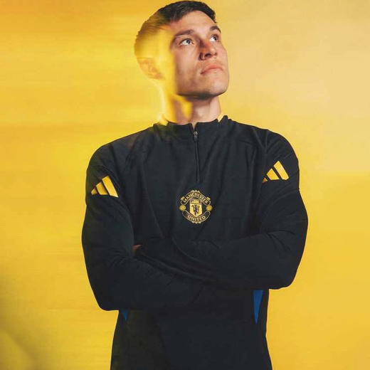 小李子ADIDAS阿迪达斯曼联球员版半拉链长袖训练服成人男JP3147 商品图1