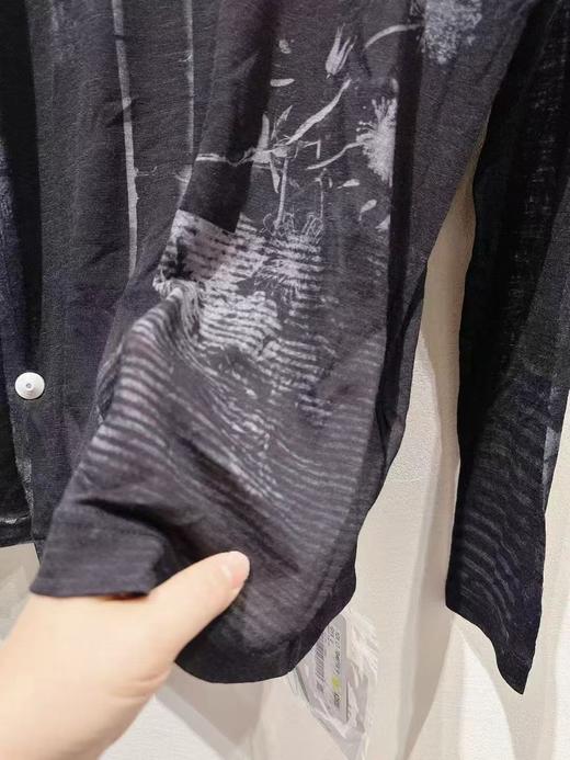 中性款印花长袖T恤 商品图2