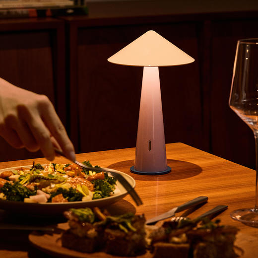 finelumens Tipsy小斗笠灯台灯可充电 商品图1