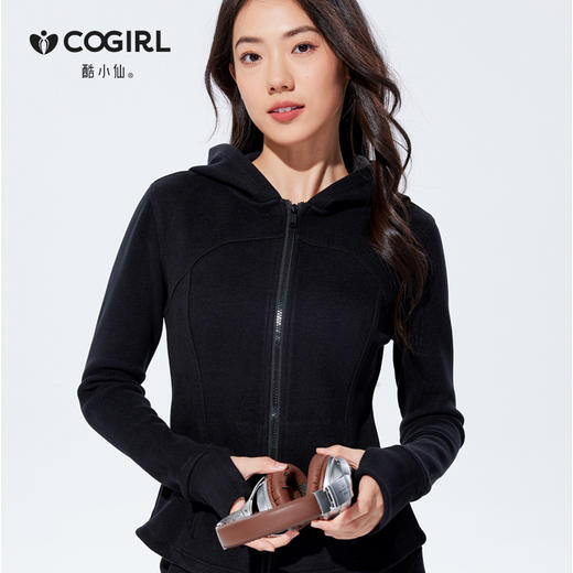 酷小仙 女士修身帽衫套装Y7603/立领套装Y7602 柔软显瘦 亲肤舒适 3色可选 商品图11