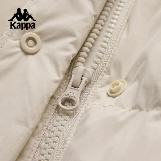 Kappa卡帕背靠背羽绒马甲女款2025新款冬季保暖连帽背心外套上衣K0F82NY81 商品图3