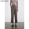 PURE TOUCH女装 25秋冬新款羊毛混纺西装裤OL通勤中高腰直筒长裤 商品缩略图0