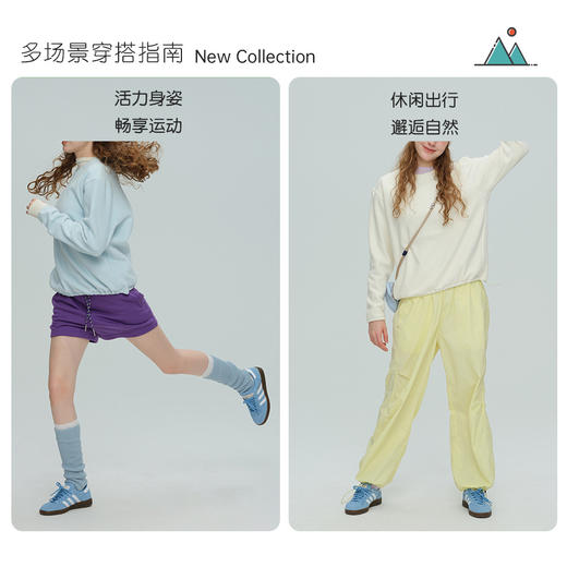 跃牌【周游世界】秋冬新款摇粒绒卫衣外套韩版宽松休闲运动加厚长袖上衣TP1010 商品图2