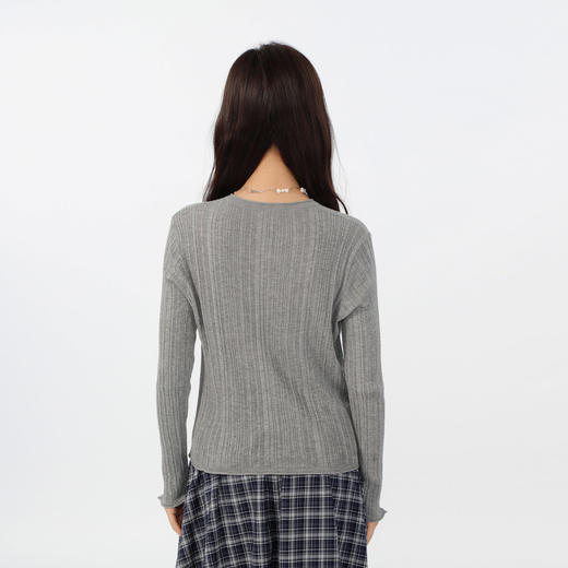 秋冬基本款修身开衫女纪念日百货门店同款164944500 商品图2