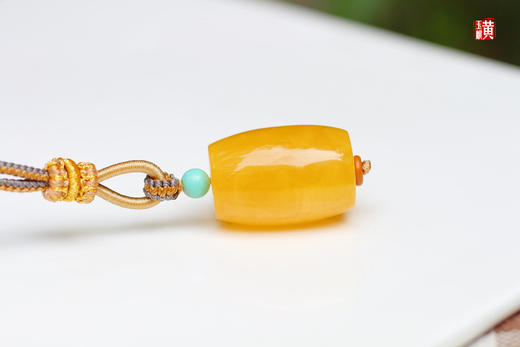 蜜蜡桶珠吊坠 商品图1