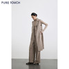 PURE TOUCH女装 25秋冬新款羊毛混纺西装马甲长款OL通勤外搭马甲 商品缩略图3