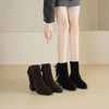 Westory2025年冬季尖头低跟流苏切尔西靴休闲松弛感短靴S25DS85781 商品缩略图7